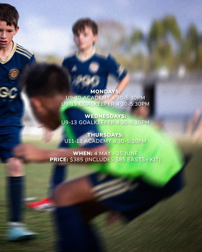 EASTS+ ACADEMY TERM 2 SINGLE SESSION ONLY