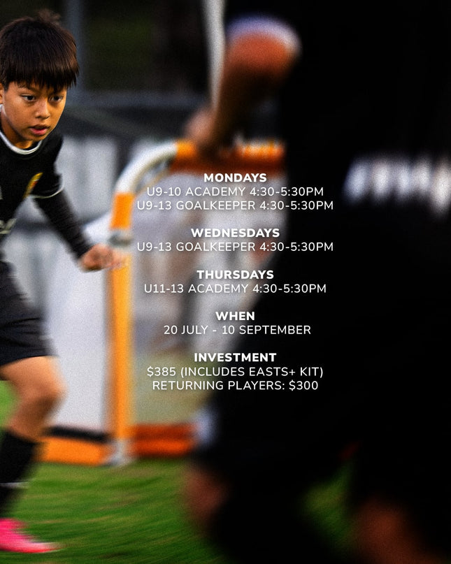 EASTS+ ACADEMY TERM 3 - SINGLE SESSION ONLY